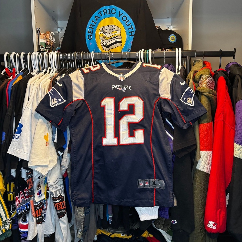 Nike Tom Brady #12 New England Patriots NFL Jersey Small